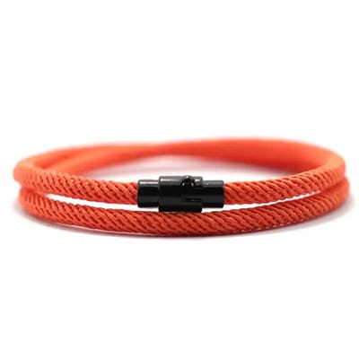 Livano Armband - Staal - Nep Zilver - Heren - Mandarijn 17cm