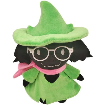 Nieuwe 28cm Ralsei Pluche Speelgoed Poppen Cartoon Gevuld Zacht Speelgoed Verjaardag Kerstcadeau Voor Kinderen black
