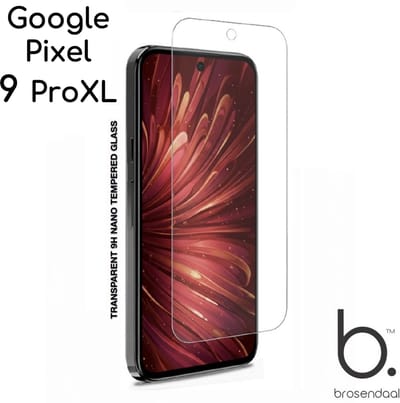Brosendaal Screenprotector voor Google Pixel 9 pro XL - Ultradun - 9H Nano Coating - Maximaal Kras- en Valbestendig