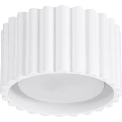 Sollux Lighting Plafondlamp Aura - Gx53 - wit - aluminium - 10x10x6cm