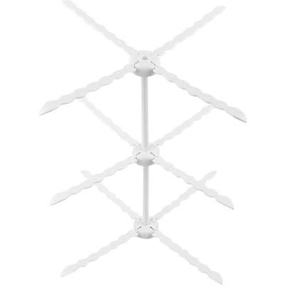 Fondant Gum Paste Bloem Droogrek Lucht Droog Standaard Taart Decoratie Gereedschap white