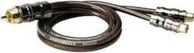 Sinuslive YX-1 Y-cinchkabel 0.50 m [1x Cinch-stekker - 2x Cinch-koppeling]
