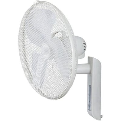 CasaFan Greyhound WV 45 FB LG Wandventilator 50 W (Ø x h) 44.3 cm x 280 mm Lichtgrijs Oscillerend, Zwenkbaar, Met afstandsbediening, Wandmontage