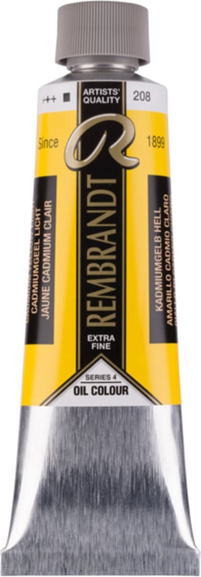 Rembrandt Olieverf Tube 150 ml Cadmiumgeel Light 208