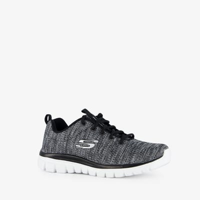 Skechers Graceful Twisted Fortune sneakers grijs
