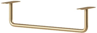 Nicole Badkamerhanger 27 cm - Luxe metalen handdoekenhouder | Kleur: Goud