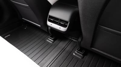Tesla Model 3 Highland Achter Rubberen All Weather Mattenset Achter Passagiers Interieur Accessoires Nederland België