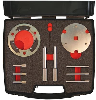 Wurth - Set timinggereedschap 11-delig, voor Ford 2.0-2.2-2.4 Duratorq TDCI 16V, diesel - Set timinggereedschap 11-delig, voor Ford 2.0-2.2-2.4 Duratorq TDCI 16V, diesel x 1 st Lengte 320 mm