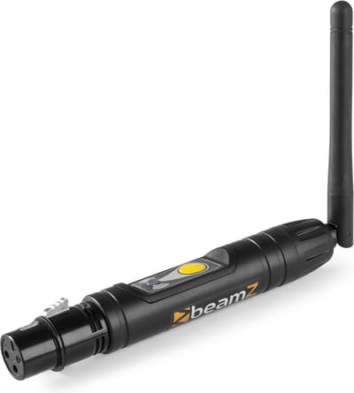 BeamZ BBP W-DMX draadloze DMX zender/ontvanger voor draadloze DMX overdracht