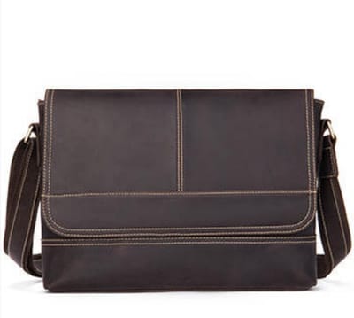 Luxe Leren Laptoptas 13.3 inch – Stijlvolle Schoudertas voor Werk, Laptop & Dagelijks Gebruik - Urban U®