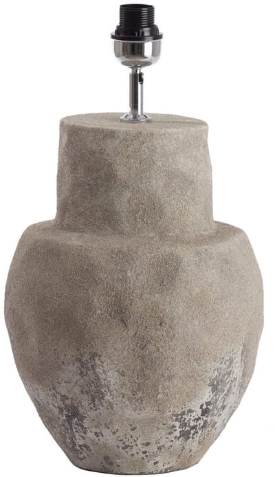Light & Living Tafellamp Lezama - Grijs - 27.5x27.5x48cm - Modern - Woonkamer - Slaapkamer