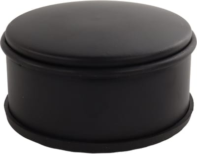 NORDIX Premium Deurstopper - Deurstoppers voor Binnen - Deurstop - Deurbuffer - 11x5.3cm - Mat Zwart - BASSO