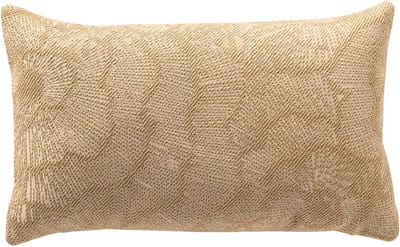 Dutch Decor DAISY - kussenhoes outdoor 30x50 cm - waterafstotend en uv-bestendig - Irish Cream - beige