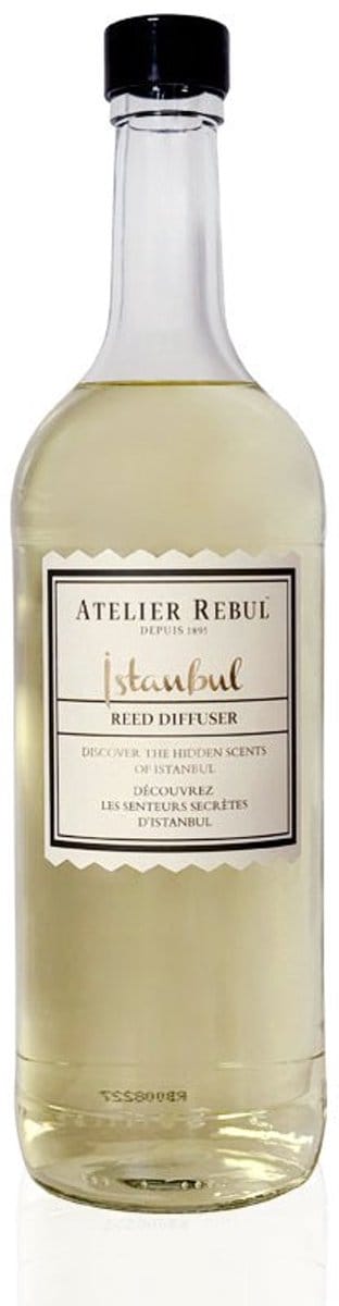 Atelier Rebul Istanbul - Geurstokjes Navulling (985ml) - Houtige & Kruidige Kamergeur - Heerlijke Geurverspreider