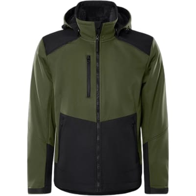 Fristads Softshell Winterjack 4060 Cfj - Legergroen/zwart - S