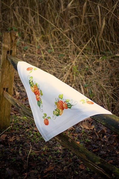 Borduurpakket Tafelkleed Pompoenen