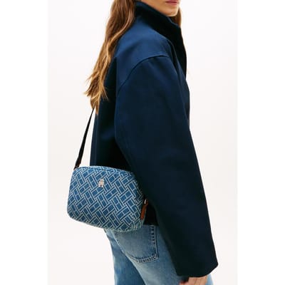 Tommy Hilfiger Popette Camera Bag Blue Denim Taglia: OS | Borse a tracolla Outlet | Donna | Blu
