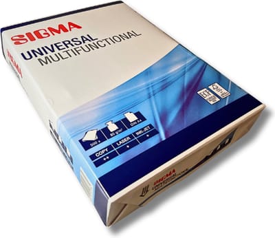 Sigma - Printpapier - Kopieerpapier - A4 - 500 vellen - 80g/m2 - universeel multifunctioneel