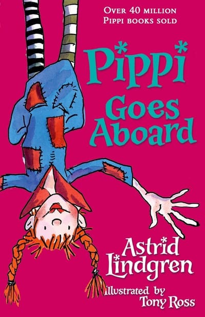 Kinderboek: Pippi Langkous gaat aan boord