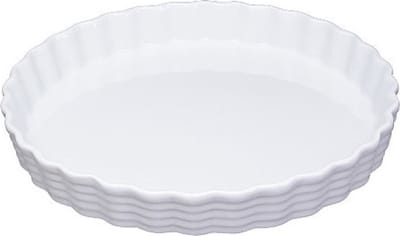 KüchenProfi Quichevorm - 30cm - Burgrund porselein