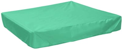 Dailygoods- Zwembadafdekking 200x200cm - Zandbak Afdekzeil - Regendichte Bescherming - Trekkoord - 190T Zilvergecoate Polyester - Houdt Zwembad Schoon - Zwembadhoes