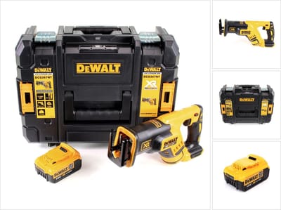 DeWalt DCS 367 NT Accu Reciprozaag 18V Brushless + 1x accu 4,0Ah + TSTAK - zonder lader