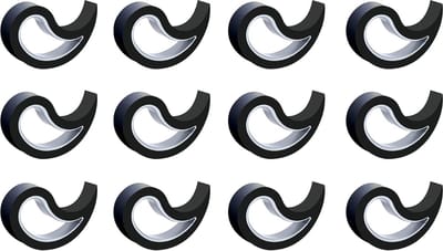 Set van 12 Deur- en Raamstoppers met Diverse Variaties voor Veilige Toepassing