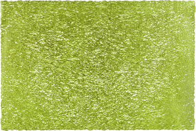 Placemat SPAGHETTI rectangular, 30x45 cm, SET/6, macaw groen