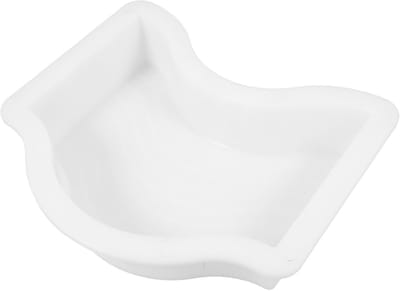 Betonmal Looppaden - Steenmal Tuin - Tuin Aanleggen - Herbruikbaar Duurzaam - 28x23x6cm - Wit