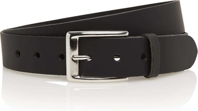 Timbelt Leren Riem 3.5 cm Zwart | Maat 115