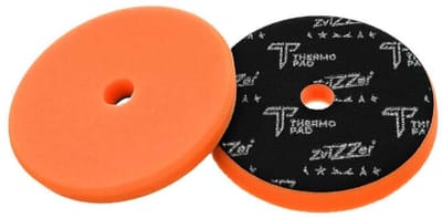 ZviZZer Thermo Trapez Medium Orange 140mm Polijstpad