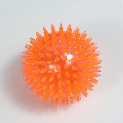Hondenspeelgoed Kat Puppy Geluidsspeelgoed Stippen Piepend Tandenpoetsbal Tpr Trainingshuisdier Tanden Kauwspeelgoed Doornballen Accessoires Decoratie S-6.5CM
