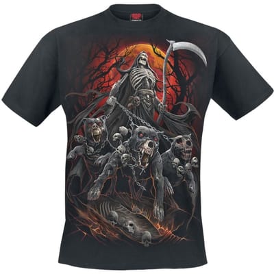 Spiral T-shirt - Harbingers - S tot 4XL - voor Mannen - zwart