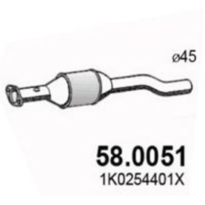 Katalysator ASSO MARMITTE SRL 58.0051