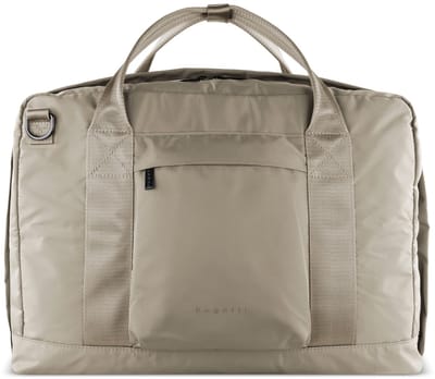 bugatti business tas laptoptas met laptopvak Elia Business Bag Taupe