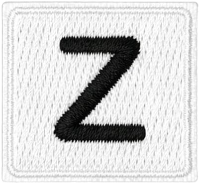 Fjesta© Oeteldonk embleem - Scrabble stijl letter Z