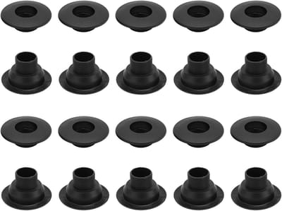 Tafelvoetbal Bussen - Onderdelen Lager - Tafelvoetbal Tafel - Milieuvriendelijke Hars - 15.8 mm - Zwart