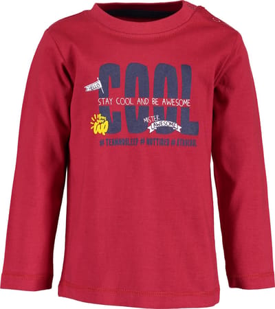 Blue Seven Jongens T-shirt - rood - Maat 62