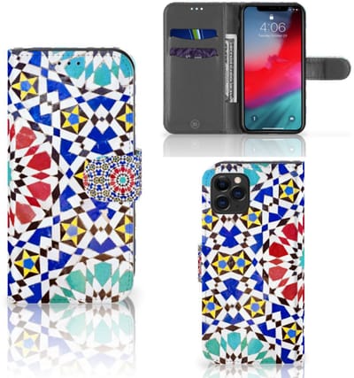 Apple iPhone 11 Pro Bookcase Mozaïek