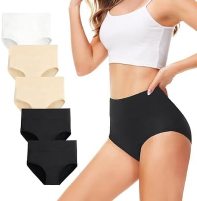 Onderbroeken dames ondergoed 5-pack slip korsetbroek katoen hoge taille ademend