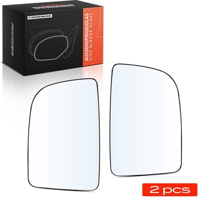 Frankberg 2x Spiegelglas Buitenspiegel Voor voor Mercedes-Benz