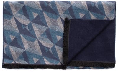Tresanti DALMAZIO Viscose scarf with mosaic pattern Turquoise (TRSCIE213 - 806)