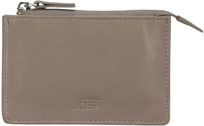 JOST Leren sleutelgeval kaarthouder Arva Card & Key Wallet Malt Taupe