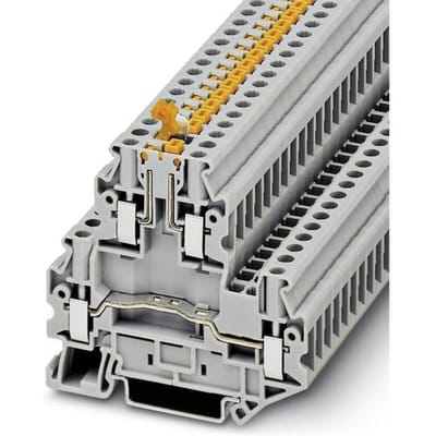 Phoenix Contact 3044762 Scheidingsklem 6.2 mm Schroeven Grijs 50 stuk(s)