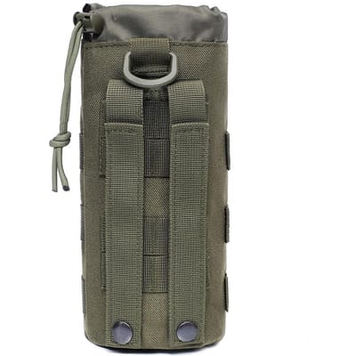 Sac pour Bouteille d'Eau, Pochette pour Bouilloire, Porte-Gourde, Sac Pochette à Cordon, Camping Cyclisme, Chasse en Plein Air, Randonnée