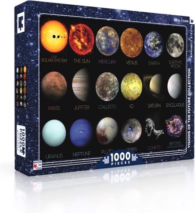 New York Puzzle Company - NASA The Solar System - 1000 stukjes puzzel