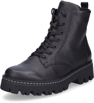 Waldläufer Damen Stiefelette London schwarz 4,5