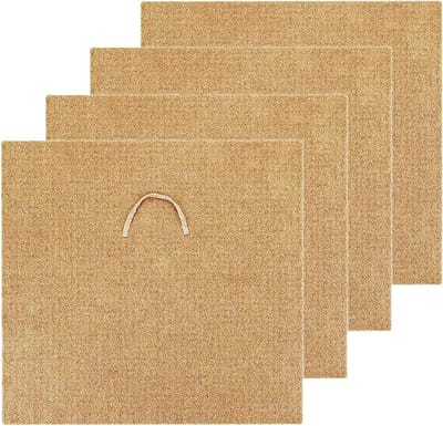 Wormdeken Compostbak - Wormenbak deken - Wormen Composterend - Jute Vezels - 60 x 60 cm - Bruin