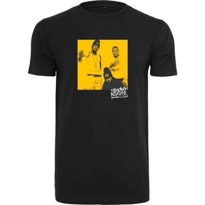 Mister Tee - Naughty By Nature Picture Heren Tshirt - XS - Zwart