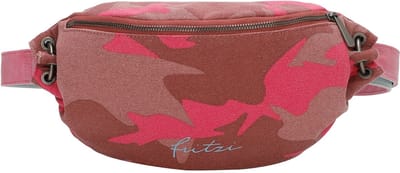 Fritzi aus Preußen Schoudertas Slingtas Joshi04 Canvas Crossbody Bag Camo Pinky Roze